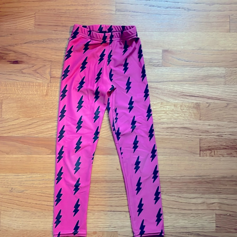 Lightning leggings from Reckless Unicorn in size 6.